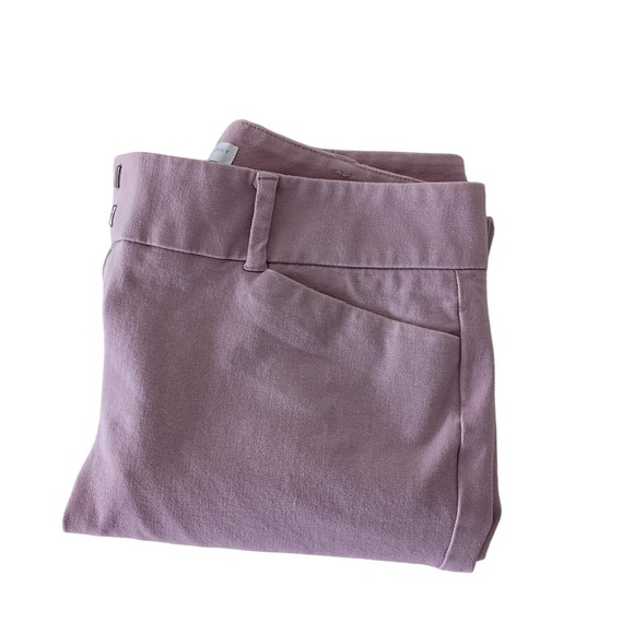 New‎ York Company Stretch Pink Cropped Career Pants Womens Size 2 - Picture 6 of 11